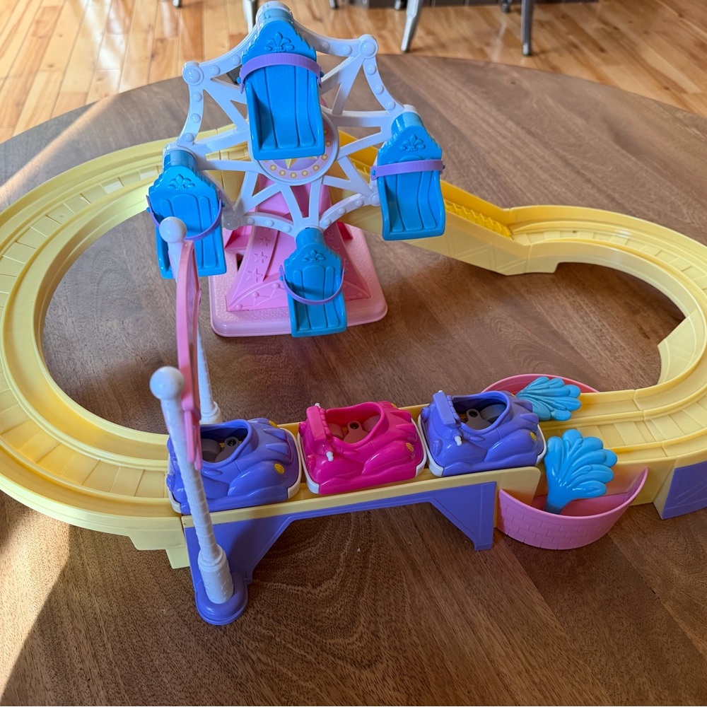 Kelly doll roller coaster toy